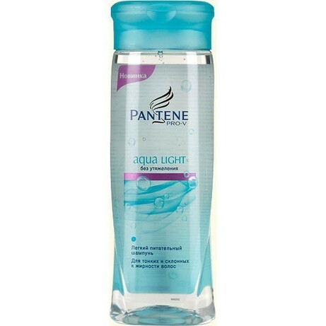 Pantene. Легкий питательный Шампунь Aqua Light, 250 мл (5605)