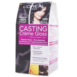 L'Oreal. Фарба для волосся  Casting Creme Gloss тон 100 1шт(3600522151395)