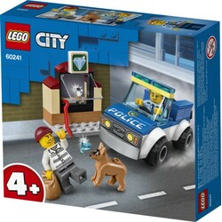Lego. Конструктор  Полицейский отряд с собакой 67 деталей (60241)