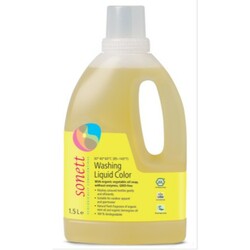 Sonett органічна концентрована рідина для прання кольорових тканин, 1,5 л. (4007547504028)