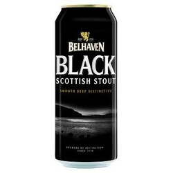 Пиво Belhaven Black темное ж. б  0,44л (5010549304724)