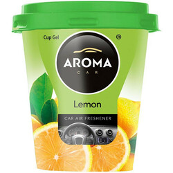 Aroma Car Cup Gel. Ароматизатор Lemon(5907718928754)