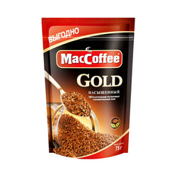 MacCoffee. Кофе растворимый Gold  75 г (8887290130172)