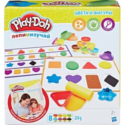 Play - Doh. Ігровий набір c пластиліном "Кольору і форми"(B3404)