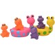 Baby Team. Набор игрушек для ванны "Веселые друзья" 4+ (9001)