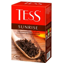 Tess. Чай черный Tess Sunrise 90 г (4823096800974)