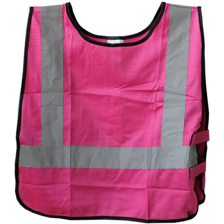 Pro SwissCar. Дитячий жилет безпеки сигнальний WVК04 M, рожевий(4824038001725)