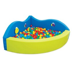 Сухой бассейн для детского сада и дома Китенок (угловой) (sm-0556)