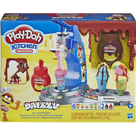 Play - Doh. Ігровий набір Hasbro Морозиво з глазур'ю(5010993635863)