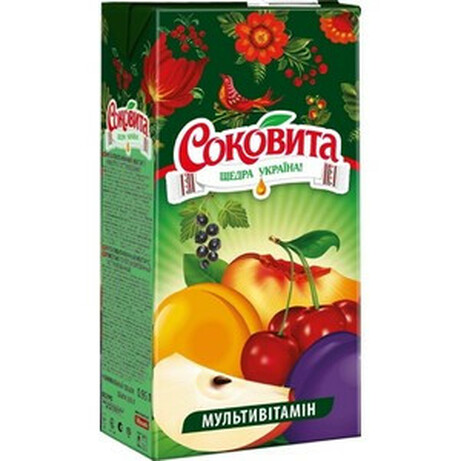 Соковита. Напиток мультивитаминный 0,95л (4820003686201)