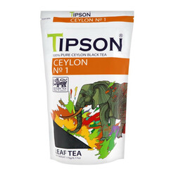 Tipson. Чай черный Tipson цейлонский байховый листовой  85 г (4792252100299)