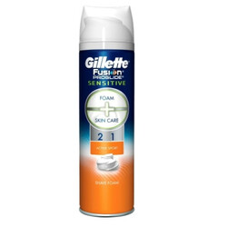 Gillette. Піна для гоління  Fusion ProGlide Sensitive Active Sport 250мл   (7702018360499)