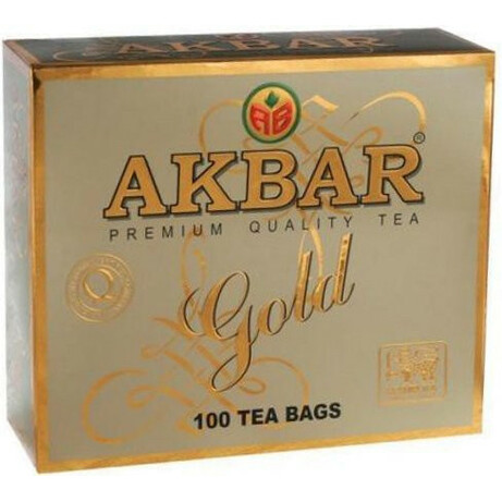AKBAR. Чай Akbar Голд 100*2г(5014176006624)
