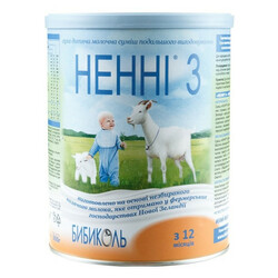 Ненни 3 сухая молочная смесь без пребиотиков (12 m+), 800г. (9421025232442)