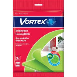Vortex. Салфетка для уборки вискоза 3 шт (4820048488105)