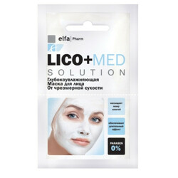 Elfa Pharm. Маска для обличчя Lico+Med від надмірної сухості 20мл   (4823015933257)