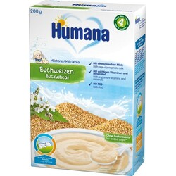 Humana.Каша Молочная гречневая каша, 200 г (775573)