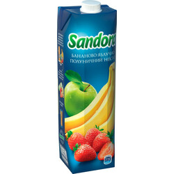Sandora. Нектар яблочно-клубничный 0,95л(9865060003054)