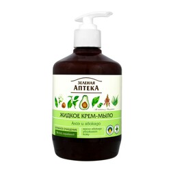 Зеленая Аптека. Жидкое мыло Алоэ и авокадо 460 мл (4823015905834)