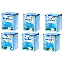 Nutrilon (Нутрилон). Молочная сухая смесь Premium+ 2 (6-12m), 6х1000г (5900852047213-6)