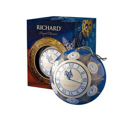 Richard. Чай черный Richard Christmas clock ж-б 20 г (4820198800185)