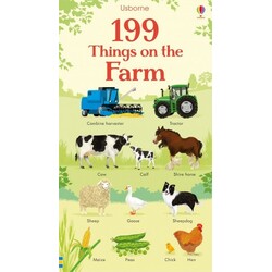 Usborne. Повчальна книга 199 речей на фермі(англ. мова) (9781474936910)