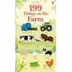 Usborne. Повчальна книга 199 речей на фермі(англ. мова) (9781474936910)
