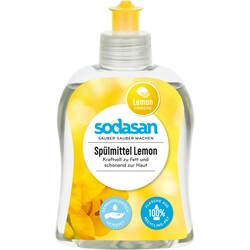 Sodasan.Органічне рідке засіб-концентрат  для миття посуду Лимон 0,3 л(4019886023160)