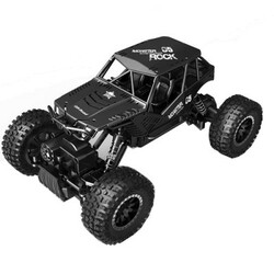 Sulong Toys. Автомобиль OFF-ROAD CRAWLER на р.у – TIGER (матовый черный, аккум. 4,8V, метал. корпус,