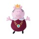 Peppa. Мягкая игрушка папа Свин король, 30 см  (31154)