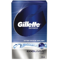 Gillette. Лосьйон після гоління Gillette Cool Wave 50мл   (3014260236632)