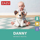Zazu. М'яка іграшка Peek - a - boo Дэнни з ляскаючими вухами і співом(ZA - DANNY - 01) (703625108013)