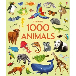 Usborne. Повчальна книга 1000 тварин(англ. мова) (9781474951340)