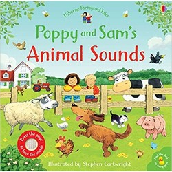 Usborne. Дитяча книга Учимо звуки тварин з Поппи і Семом(9781474958912)
