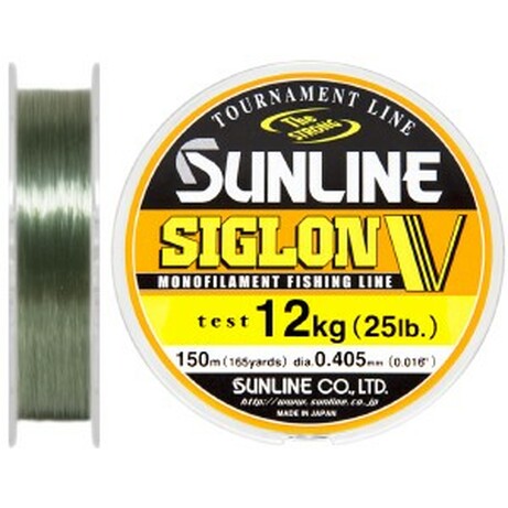 Sunline . Волосінь Siglon V 150m №6.0-0.405mm 12.0kg(1658.04.13)