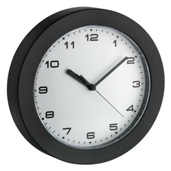 TFA. Часы настенные d 228x45 мм чёрный (60302201)