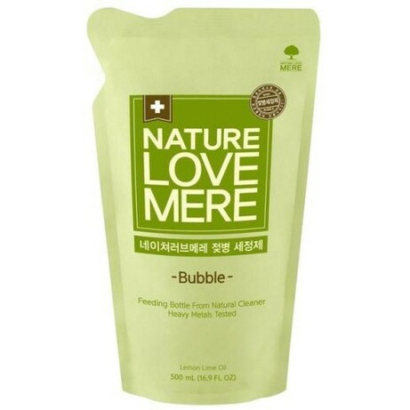 NatureLoveMere. Засіб спеціальний, для миття дитячих пляшок "Bubble" 550 мл(8809402090174)