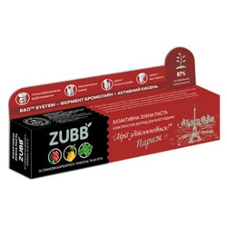 Zubb. Паста зубна із смаком барбарису-лимона-м'яти(4820196420019)