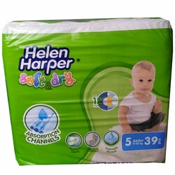 Підгузники Helen Harper Soft&Dry 5  Junior   (11-25 кг), 39 шт.(54111416060154)