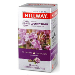 Hillway. Чай черный Hillway Country Thyme с ярлыком 25*1,5г-уп (8886300990317)