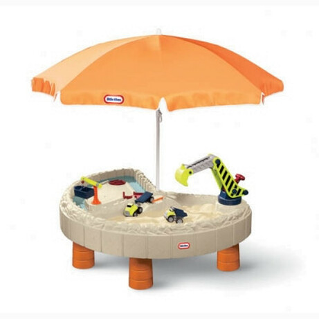 Little Tikes. Песочница-стол - ВЕСЕЛАЯ СТРОЙКА (для песка и воды, с аксессуарами) (401N10060)