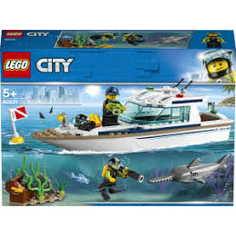 Lego. Конструктор City Яхта для дайвінгу 60221(5702016375992)