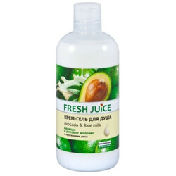 Fresh Juice. Крем-гель для душу Avocado&Rice milkмл 500мл(4823015933875)