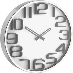 TFA. Часы настенные , белые, d300х41 мм (60301602)