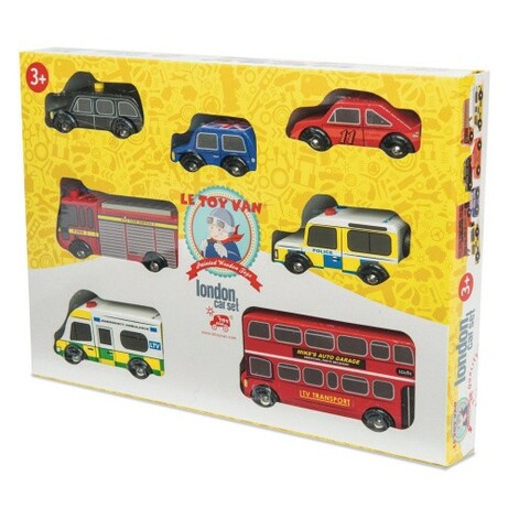 Le Toy Van. Набір іграшкових машинок "Лондон"(5060023412674)