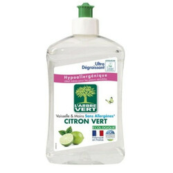 L`Arbre Vert. Жидкость для мытья посуды Лайм 500мл (3450601016233)