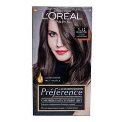 L`Oreal. Краска для волос  Paris Preference тон 3.12 1шт (3600522769248)