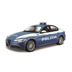Bburago. Автомодель Bburago Alfa Romeo Giulia Polizia(1:24)
