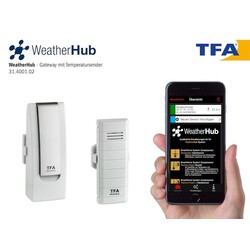 TFA WeatherHub.  Температурна станція для смартфонів, Set1, зовнішній датчик(31400102)