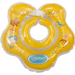 Lindo. Детский круг для купания малышей Желтый (8914927015585)